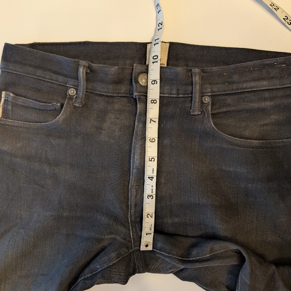 Hiroshi Kato The Needle Skinny Black Jeans 33 - Picture 5 of 11